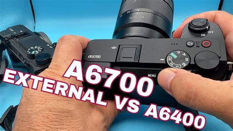 Sony Alpha A Vs A Externally Do The Differ Youtube