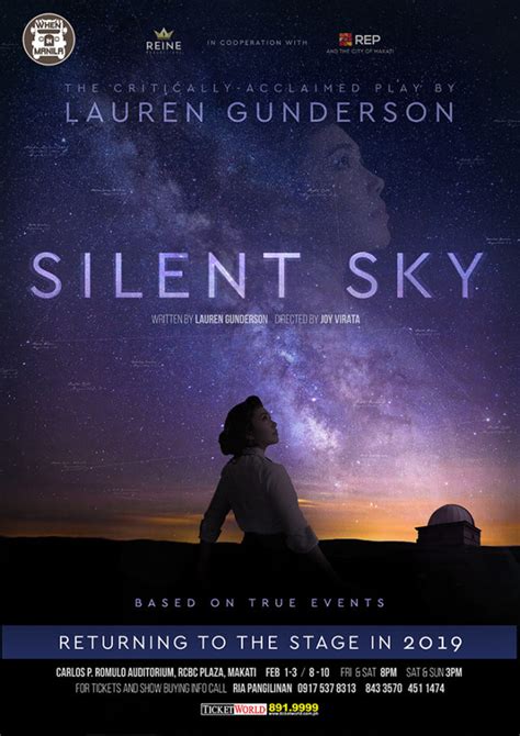 1 Silent Sky Poster When In Manila