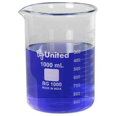 1000ml Low Form Glass Beaker Us Plastic Corp