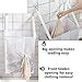 Alyer Wall Hanging Mesh Laundry Hamper Over The Door Large Storage Bag