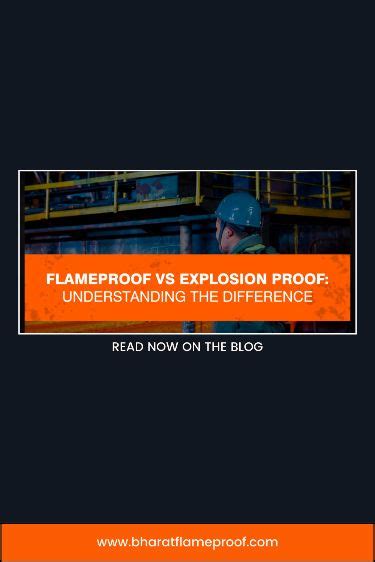 Flameproof Vs Explosionproof Explosion American System Understanding