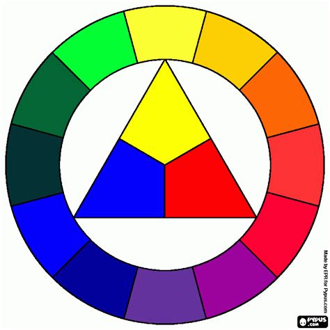 El Circulo Crom Para Colorear El Circulo Crom Para Imprimir