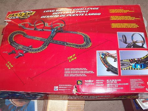 Fastlane Racing Long Bridge Challenge Slot Car Set In Box Fast Lane