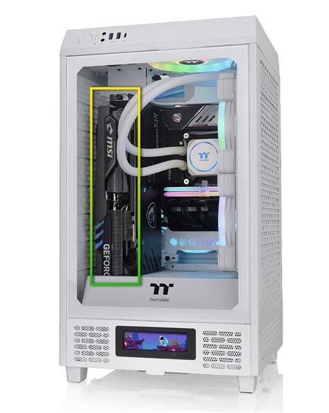 Chasis Thermaltake The Tower Snow Clones Y Perif Ricos