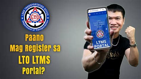 Lto Ltms Portal Registration Online Paano Mag Create Ng Account