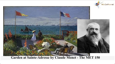 Claude Monet Garden At Sainte Adresse Analysis Fasci Garden