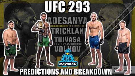 Ufc Adesanya Vs Strickland Predictions And Breakdown Youtube