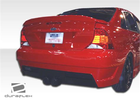 2000 Ford Focus 4dr Fiberglass Rear Bumper Body Kit 2000 2004 Ford Focus 4dr Duraflex Pro Dtm