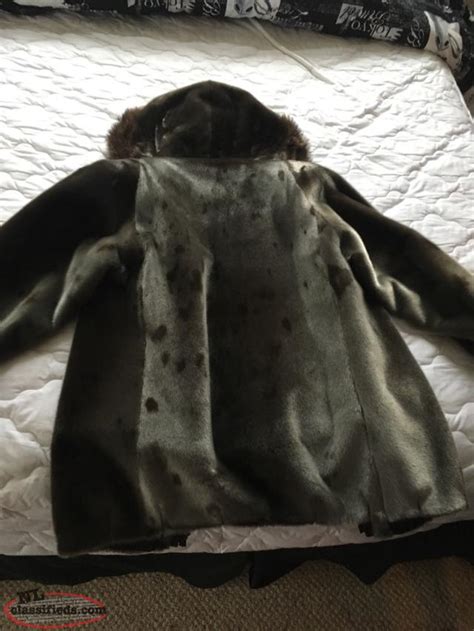 Authentic Seal Skin Coat Cbs Newfoundland