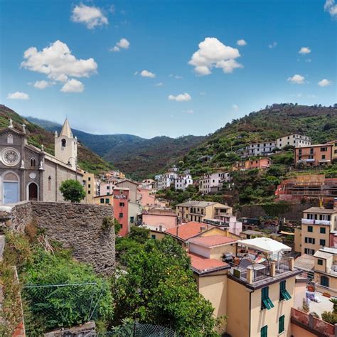 Verano Riomaggiore Cinque Terre Foto Premium