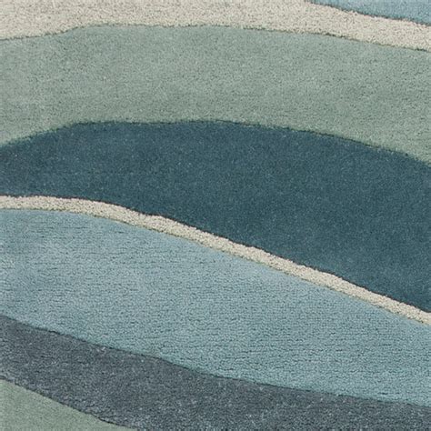 Ocean Landscapes Sculpted Wool Luxury Rug Carons Beach House