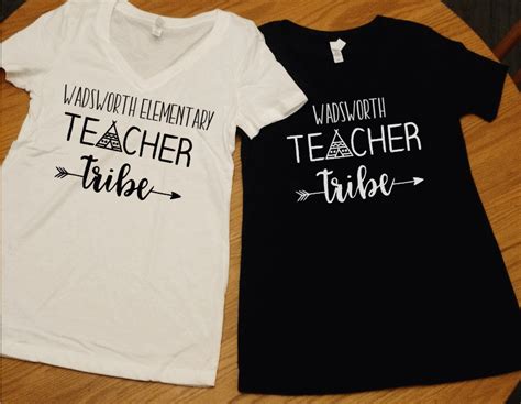 Custom Teacher Tribe Shirt Teacher Shirt Back To School Spirit Tee