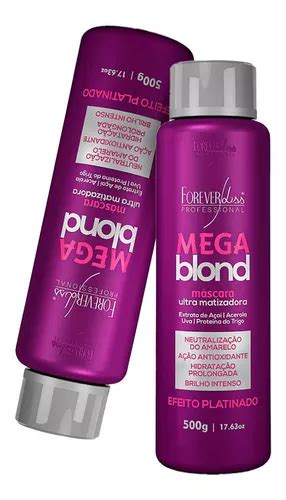 Forever Liss 2 Mega Blond Ultra Matizador 500ml Mercadolivre