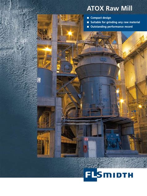 atox mill  mill grinding bearing mechanical