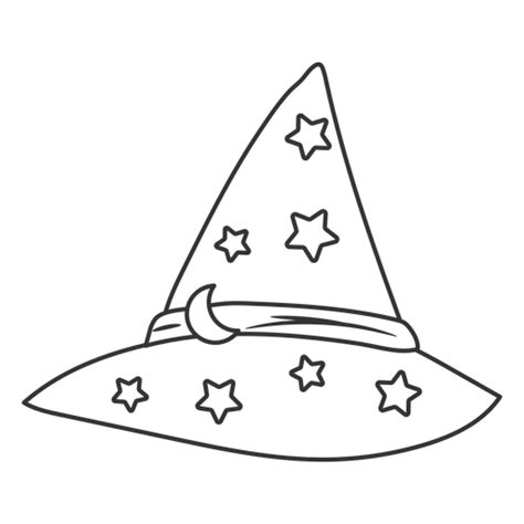 Diseño Png Y Svg De Wizardhat 14 Para Camisetas