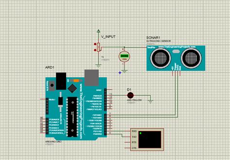 HOW TO USE USE ULTRASONIC SENSORS IN PROTEUS