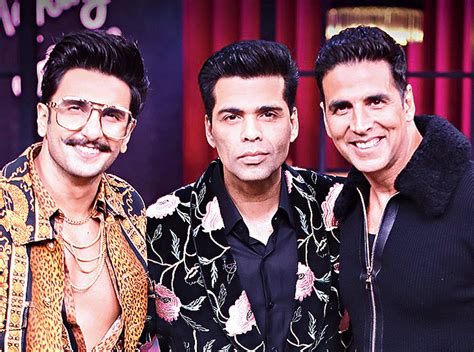 Koffee With Karan Akshay And Ranveer With The New Season Of Koffee