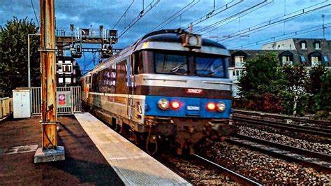 Corail BB 67400 Z2N FRET VB2N et plein d autres trains à Savigny