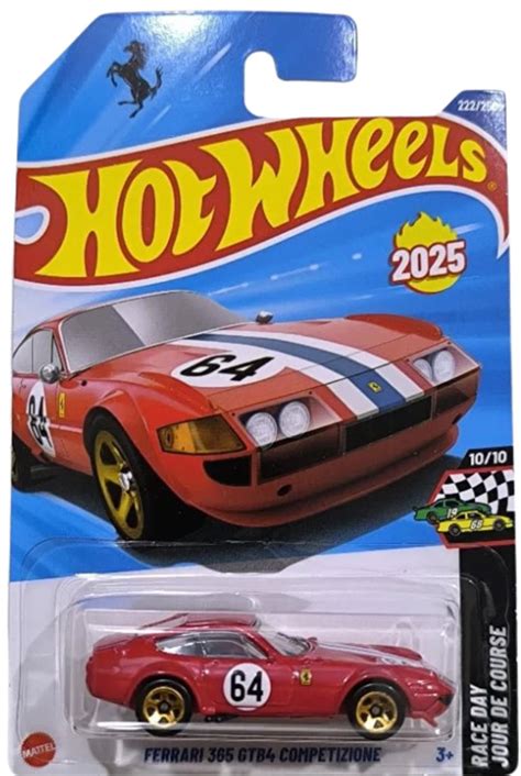 Hot Wheels Ferrari Gtb Competizione Mainline Race Day