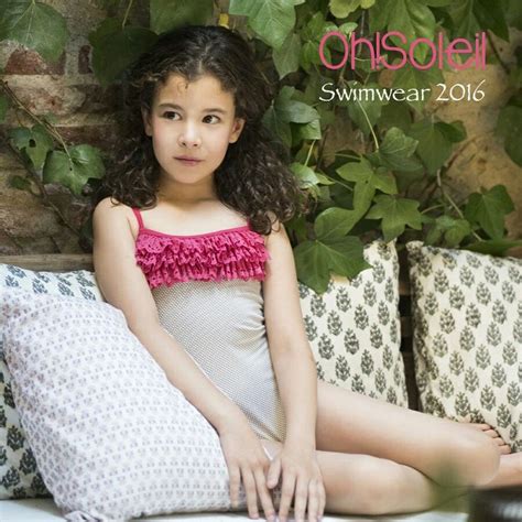 Pin De Ohsoleil En Ss16 Moda Infantil Traje De Baño Niña Moda