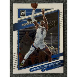 Shai Gilgeous Alexander Sga Nba Prizm Donruss