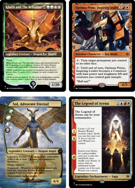 Sdcc 2018 Planeswalker Magic The Gathering Proxy Cards