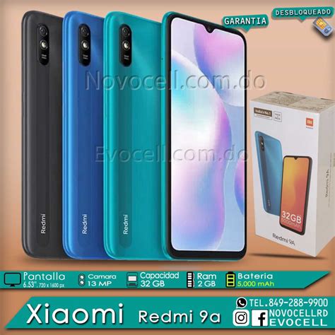 Xiaomi Redmi 9a Batería De 5000 Mah Novocell Rd Evocell