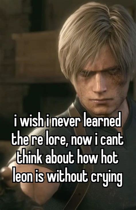 Evil Meme Resident Evil Leon Leon Scott Kennedy Lut Cute