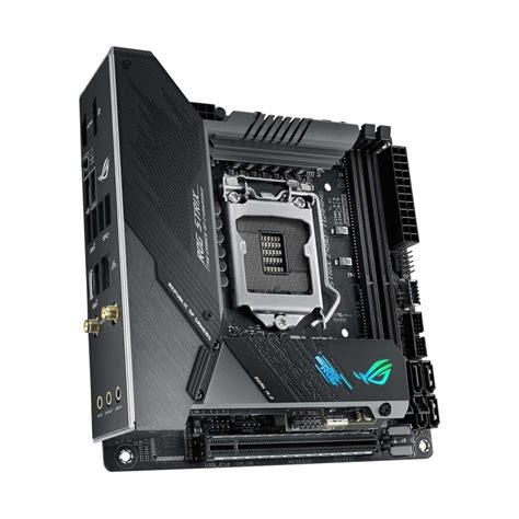 ASUS ROG STRIX Z490-I Gaming with Wi-Fi, Intel Z490 Chipset, LGA1200 ...