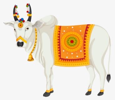 India Holy Transparent Clip Krishna Cow Png Free Transparent