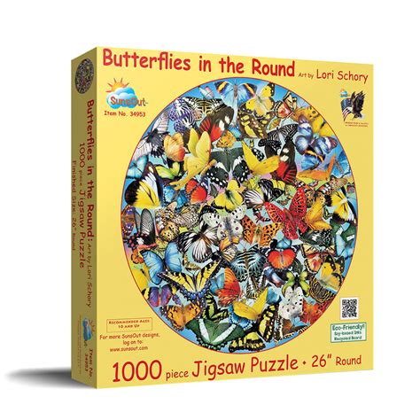 Puzzle Sunsout Butterflies Lori Schory Superpuzzle