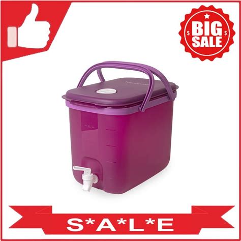 Jual Tupperware Modular Water Dispenser 10L Ungu Shopee Indonesia