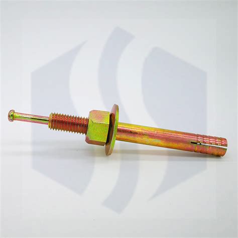 Yellow Zinc Heavy Duty Expansion Hit Anchor Hammer Drive Anchor Bolt