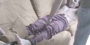 FOOT FRIENDS Restrained amateur stripped naked by master and tickled Vídeos Porno