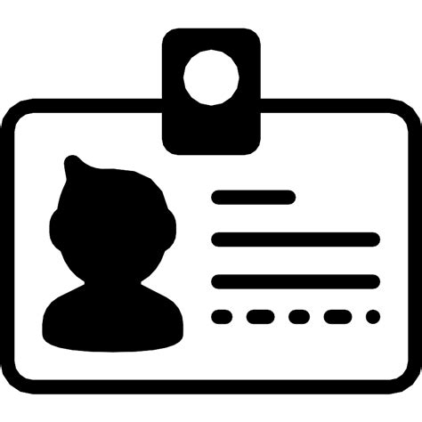 Id Card Vector Svg Icon Svg Repo