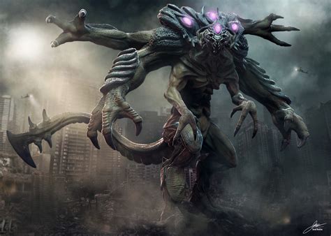 Giant Monster Concept Art