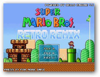 Super Mario Bros Retro Remix Download, Screenshots