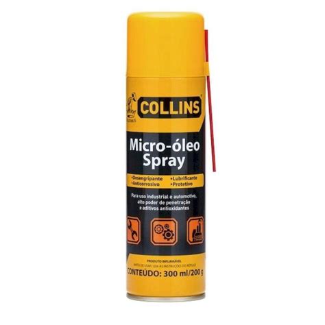 Desengripante De 300 Ml Collins 865974 Equipar Ferramentas