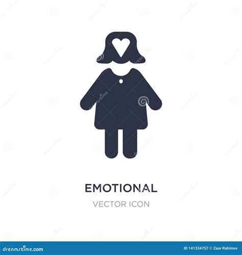 Emotional Icon On White Background Simple Element Illustration From