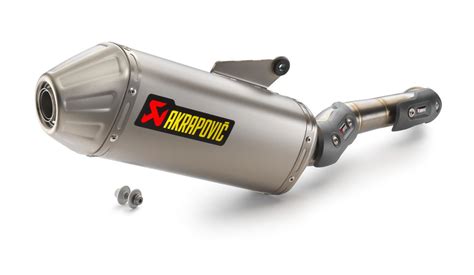 Aomc Mx Akrapovic Slip On Exhaust Ktm Adventure