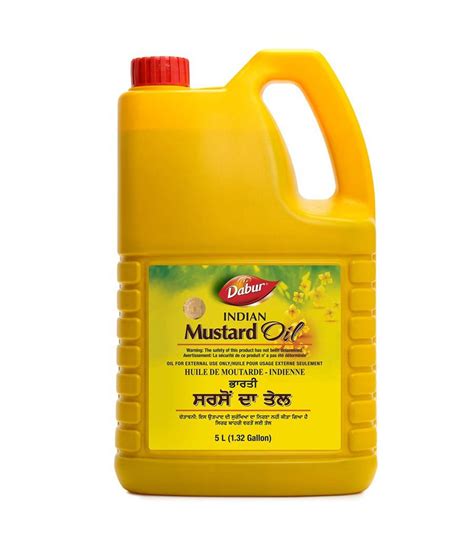 Dabur Indian Mustard Oil 5ltr