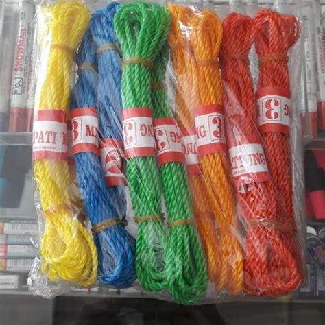 Jual Tali Tambang Plastik 3mm Tali Tambang Tali Jemuran Shopee