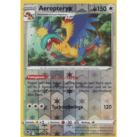 Aeropteryx Holo Silberne Sturmwinde Pokemon Karte Kaufen