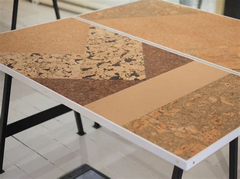 Custom Cork Table Top - Ardour Design | Interior Design & Branding