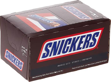 Snickers Original Chocolate Bar 45g X 20 Bars Amazonae Grocery