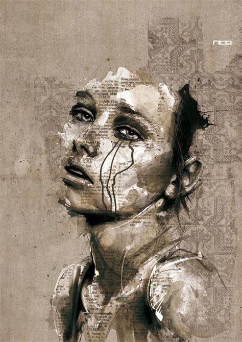 Inspiring Illustrations Experimental Portraits Of