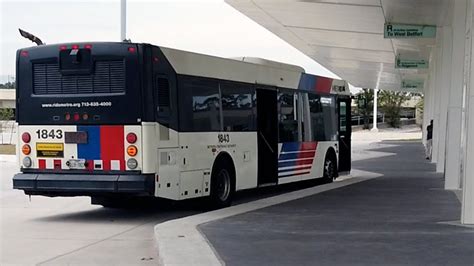 Riding Houston Metro Bus Northwest Transit Center To Texas Medical