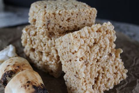 Toasted Marshmallow Rice Krispie Treats Savored Grace