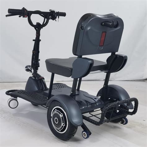 Wheel Handicapped Foldable Mobility Adult Scooter With Ah Lead Acid