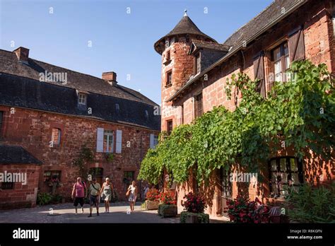 France Correze Dordogne Valley Collonges La Rouge Labelled Les Plus